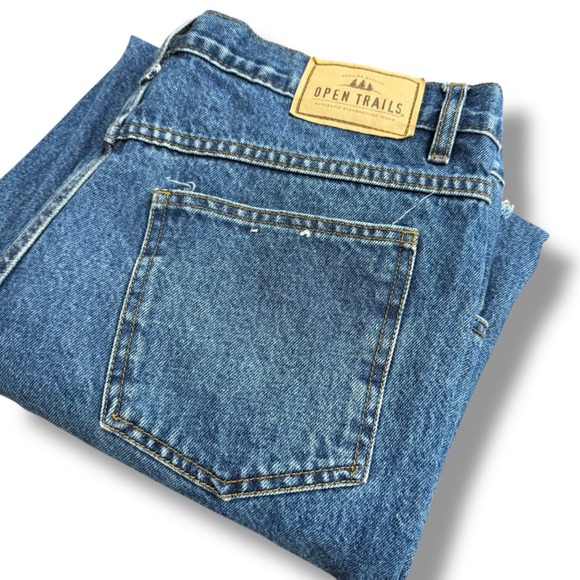 Open Trails Other - Open Trails‎ Mens Blue Denim Jeans Authentic Stonewashed Size 36x34(36x30)